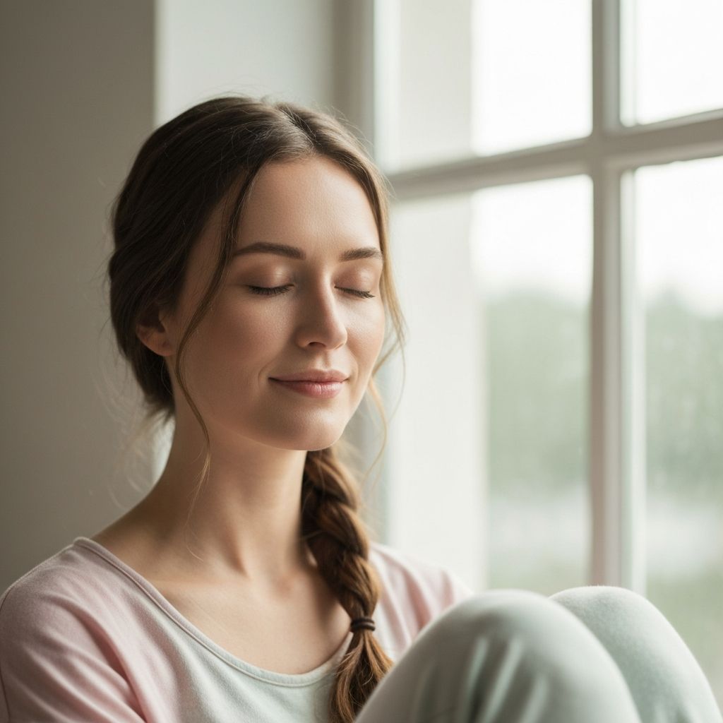 Ontspannen meditatie moment